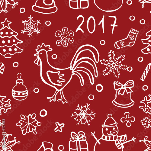 christmas and new y pattern
