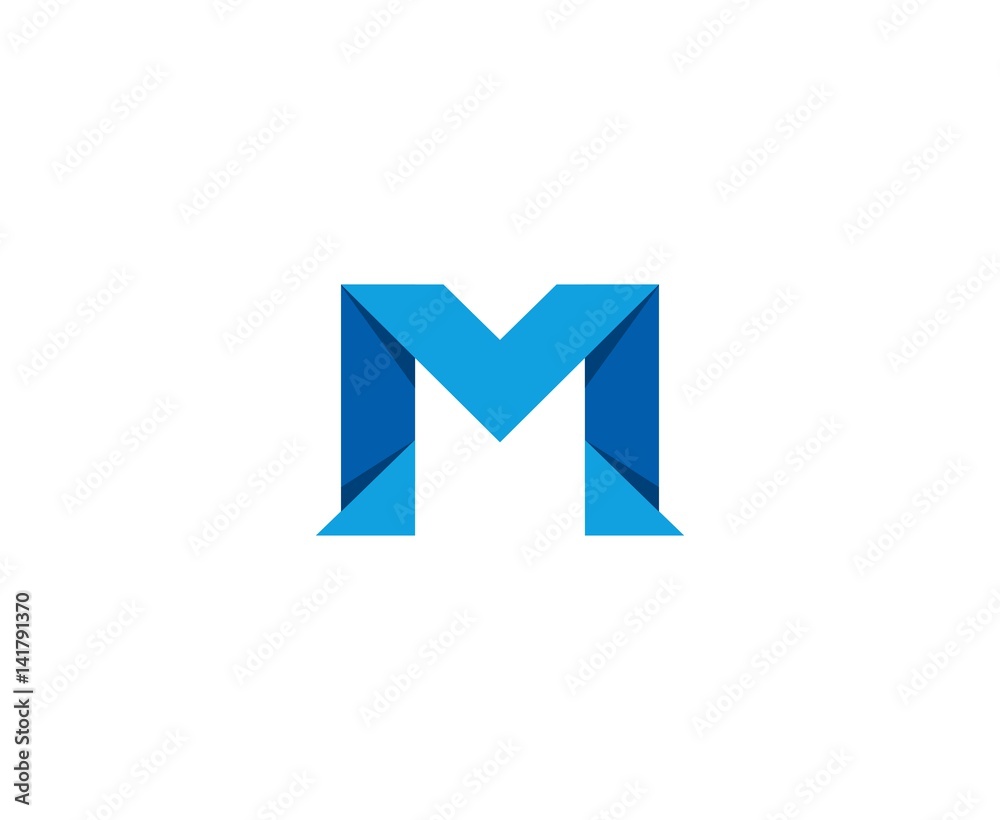 M logo letter M logo letter