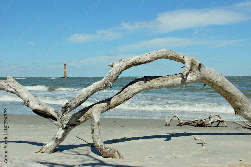 Morris Island Lighthouse Charleston SC. Morris Island Lighthouse Charleston SC.