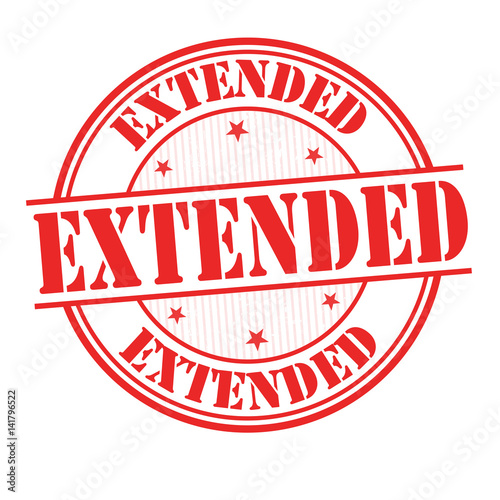 Extended  sign or stamp