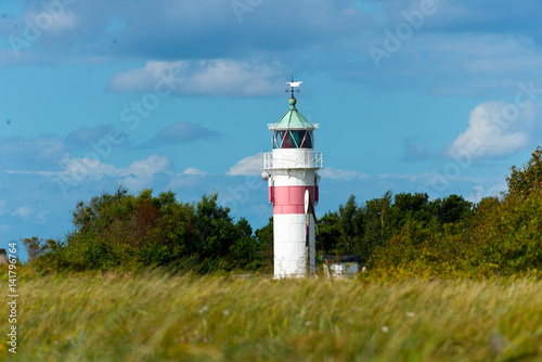 lighthouse on Årø island, denmark