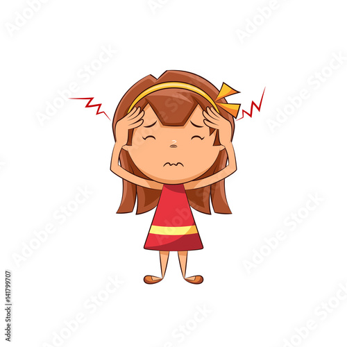 Girl headache