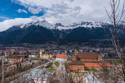 Innsbruck Panorama vom Bergisel