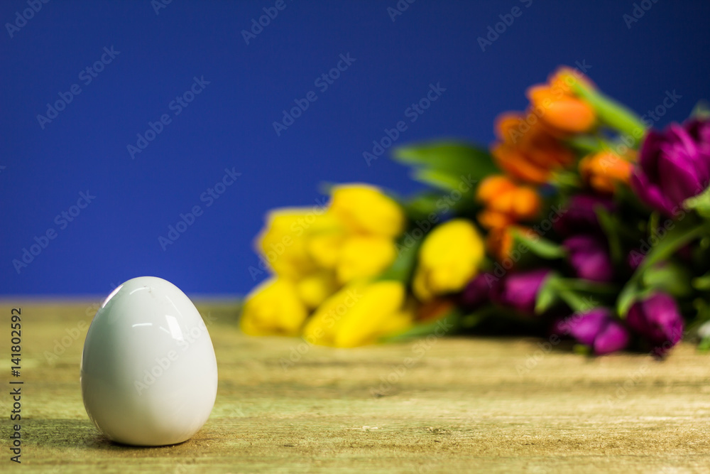 Easter eggs on wooden background Easter eggs on wooden background
