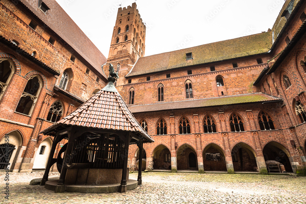 The Castle Malbork in Poland