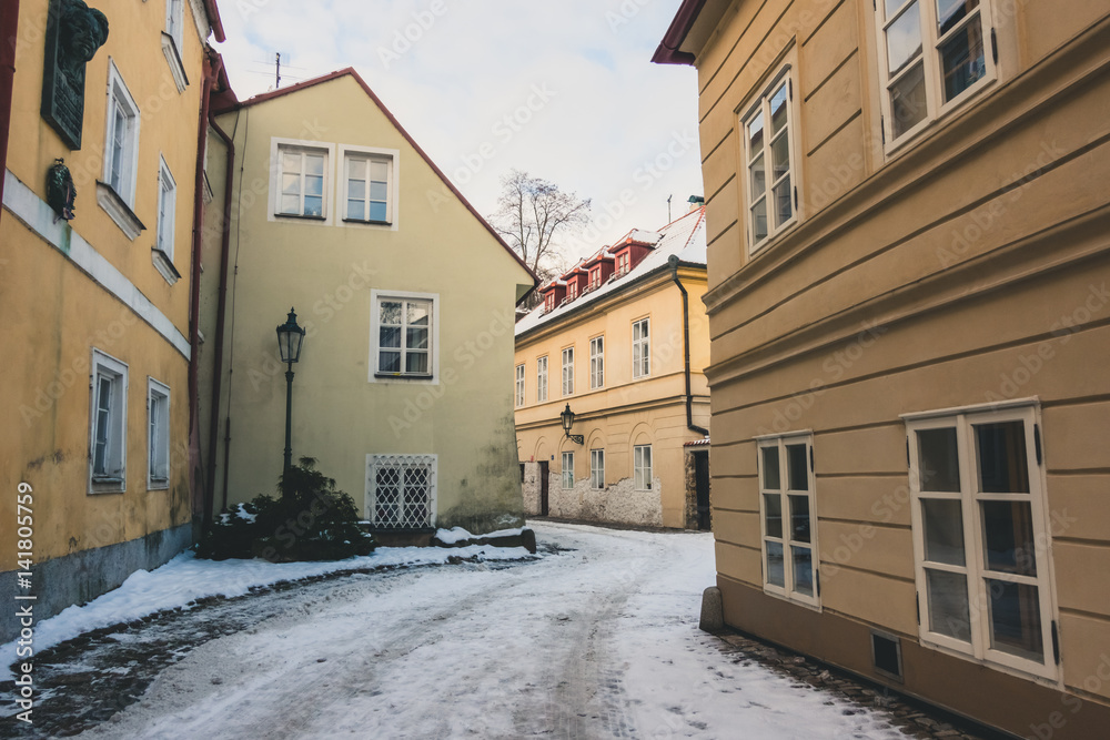 Novy Svet picturesque district in Prague Novy Svet picturesque district in Prague