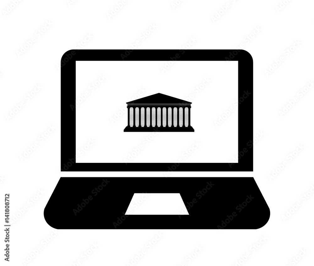 Assemblée Nationale dans un écran d'ordinateur Assemblée Nationale dans un écran d'ordinateur