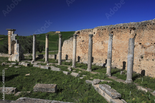 Dougga / Temple de Céleste / Site classé UNESCO / Tunisie