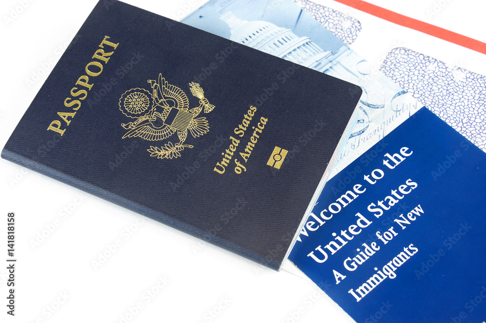 USA passport and immigration welcome letter USA passport and immigration welcome letter