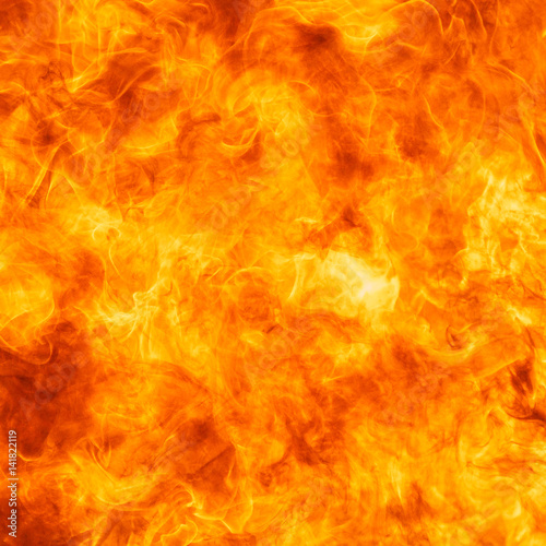 abstract background of blaze fire flame texture in square ratio
