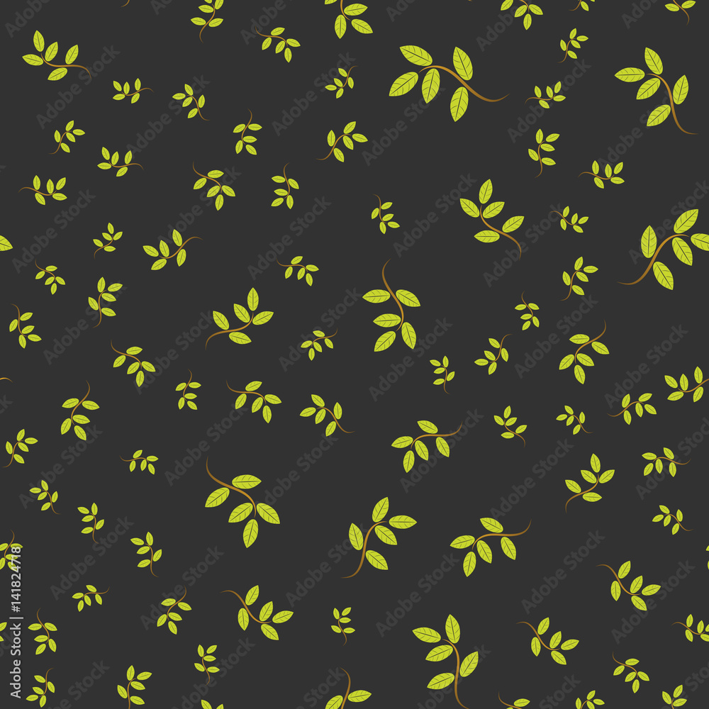 Leaf seamless pattern Leaf seamless pattern