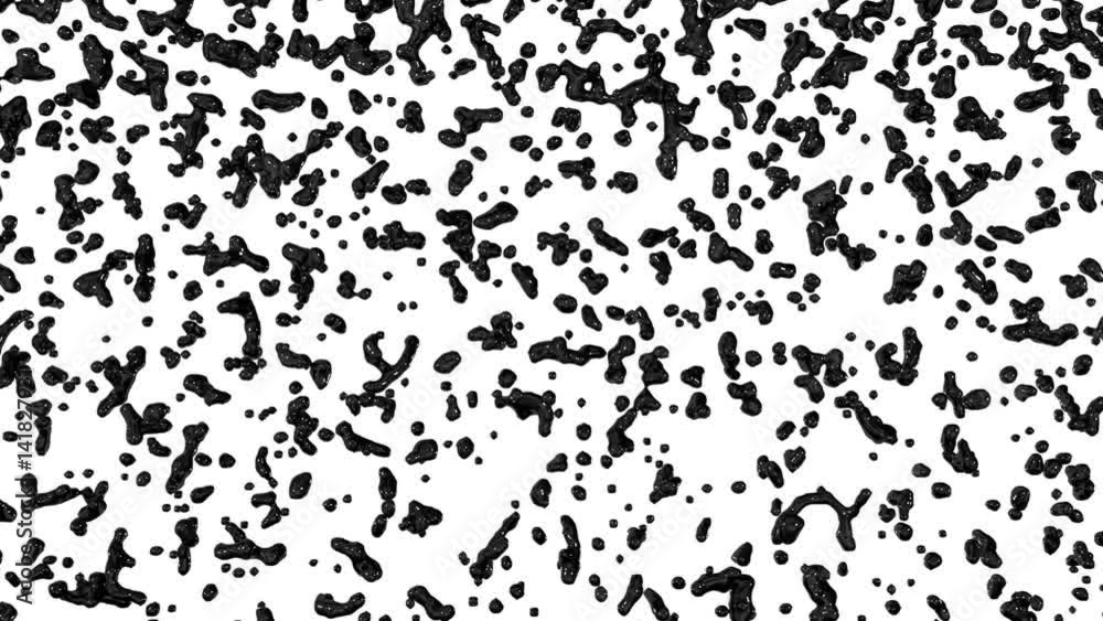 Liquid like black paint or oil falling on white surface or screen. Use for background or overlay. Alpha channel is included use for it alpha mask. 3d render Version 8 Liquid like black paint or oil falling on white surface or screen. Use for background or overlay. Alpha channel is included use for it alpha mask. 3d render Version 8