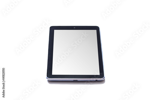 a computer tablet isolated
