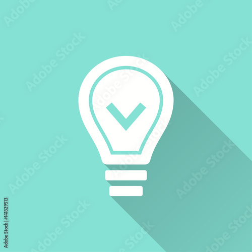 Lamp - vector icon.