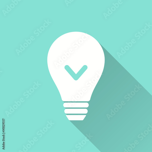 Lamp - vector icon.