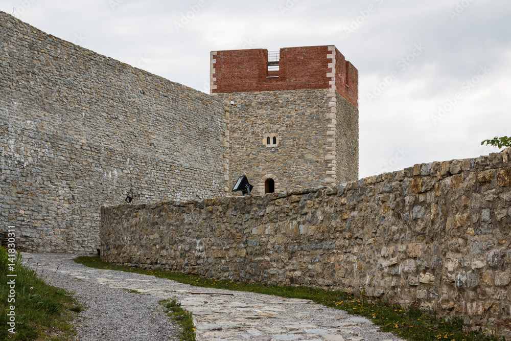 Medieval fortress Medvedgrad near Zagreb, Croatia