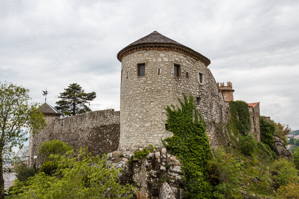 Castle of Trsat, small town near Rijeka, Croatia