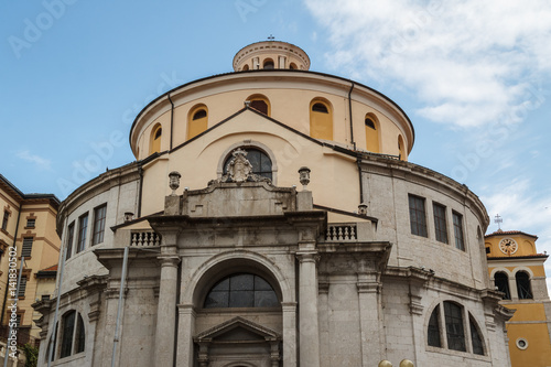 Facade of Rijeka Cathedral, Istria, Croatia