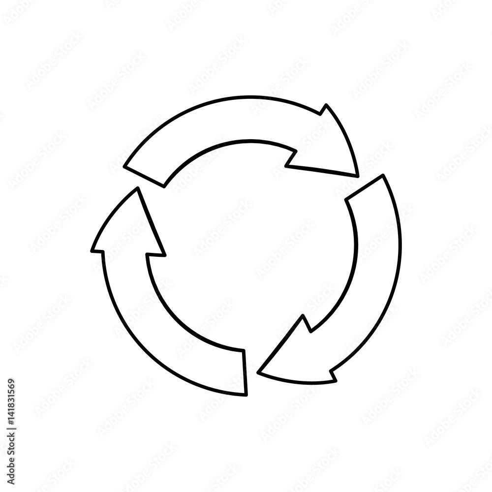 Recycle reduce and reuse icon vector illustration graphic design Recycle reduce and reuse icon vector illustration graphic design