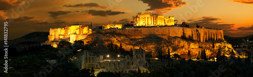 Acropolis before sunrise