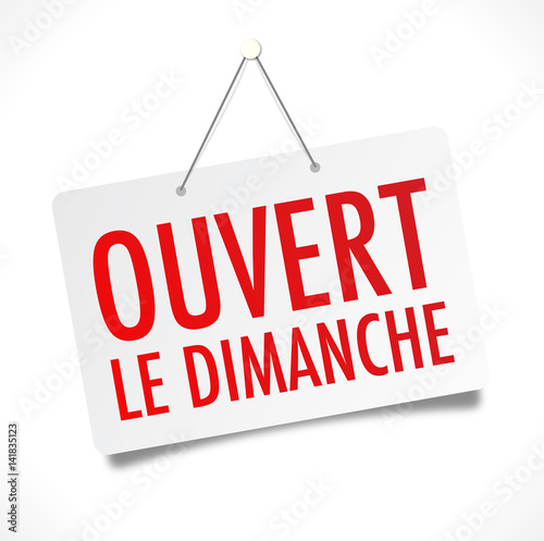 Ouvert de dimanche