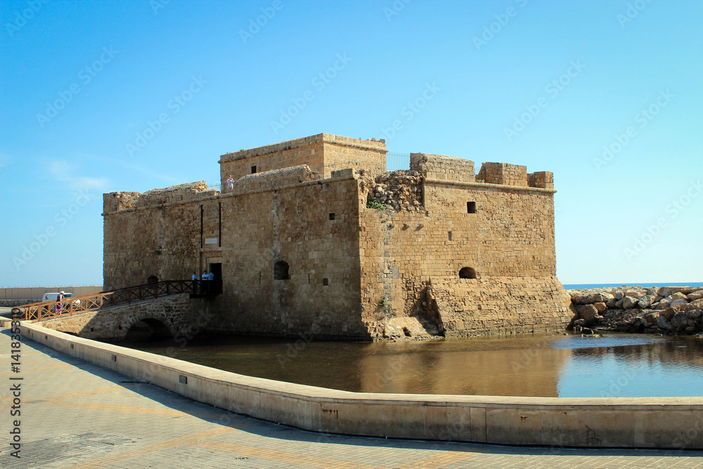 Paphos Harbour Castle, Cyprus