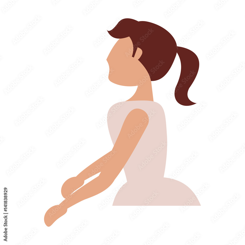 profile bride woman style vector illustration eps 10 profile bride woman style vector illustration eps 10