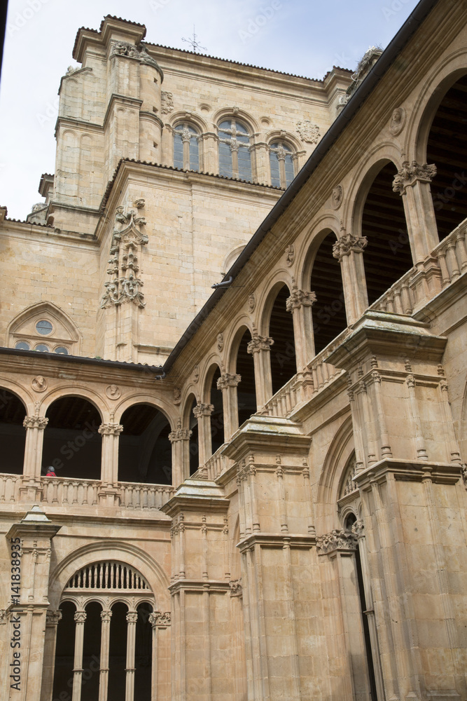 Facade of San Esteban Convent, Salamanca