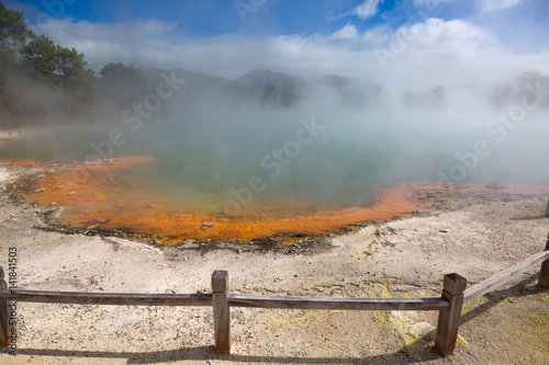 Hot thermal spring, New Zealand
