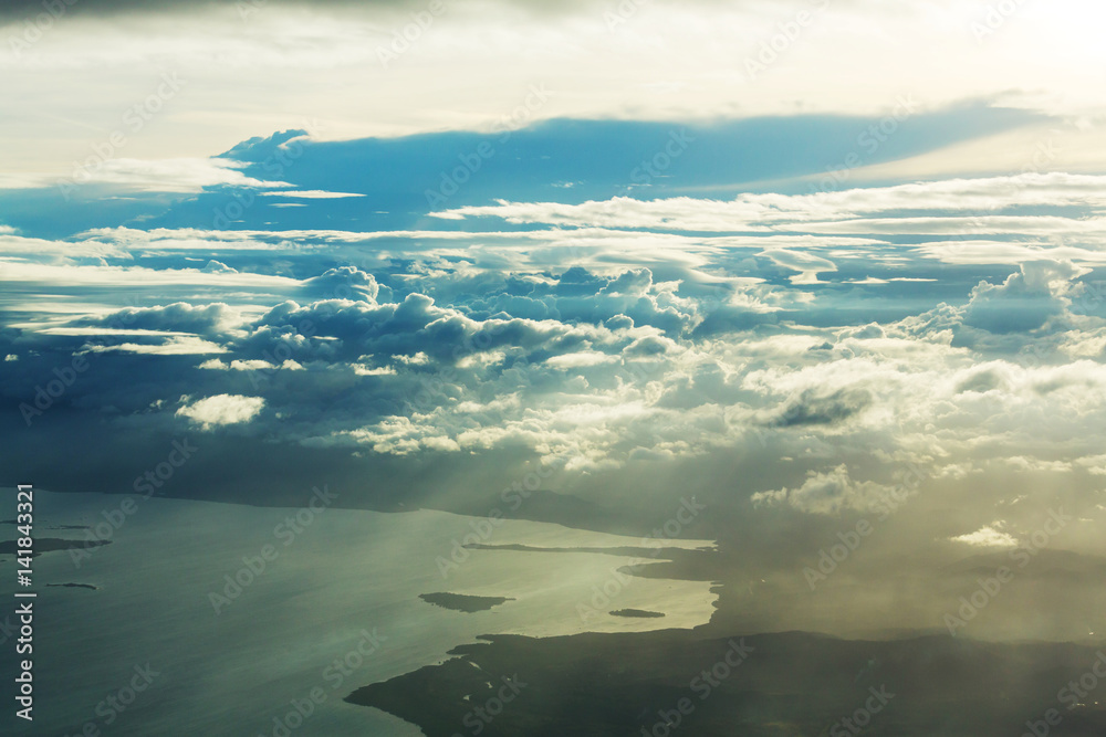Above clouds Above clouds
