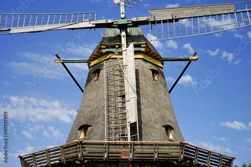 Ancient cereal wind mill