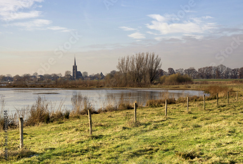 River foreland near Batenburg photo