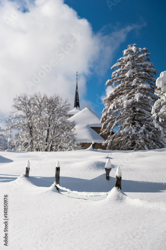 Paysage poudreuse photo