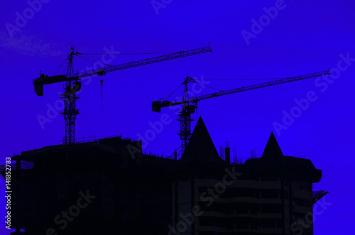 Twilight over the construct...