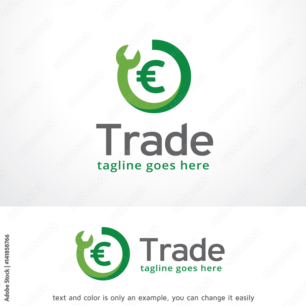 Trade Logo Template Design Vector, Emblem, Design Concept, Creative Symbol, Icon Trade Logo Template Design Vector, Emblem, Design Concept, Creative Symbol, Icon