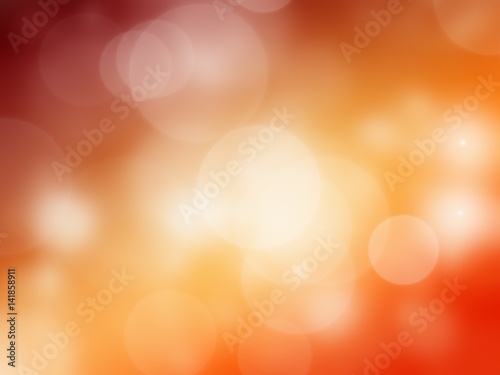 Orange blur shining natural background.Easter wallpaper 