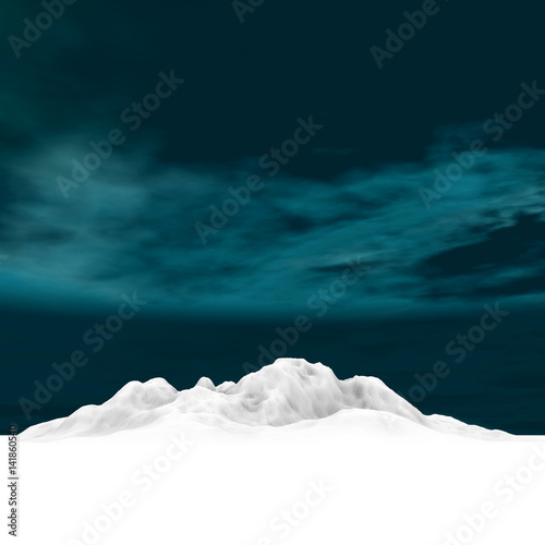 3d rendering of arctic environment © Norman