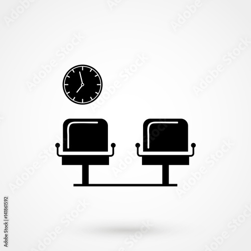waiting room icon