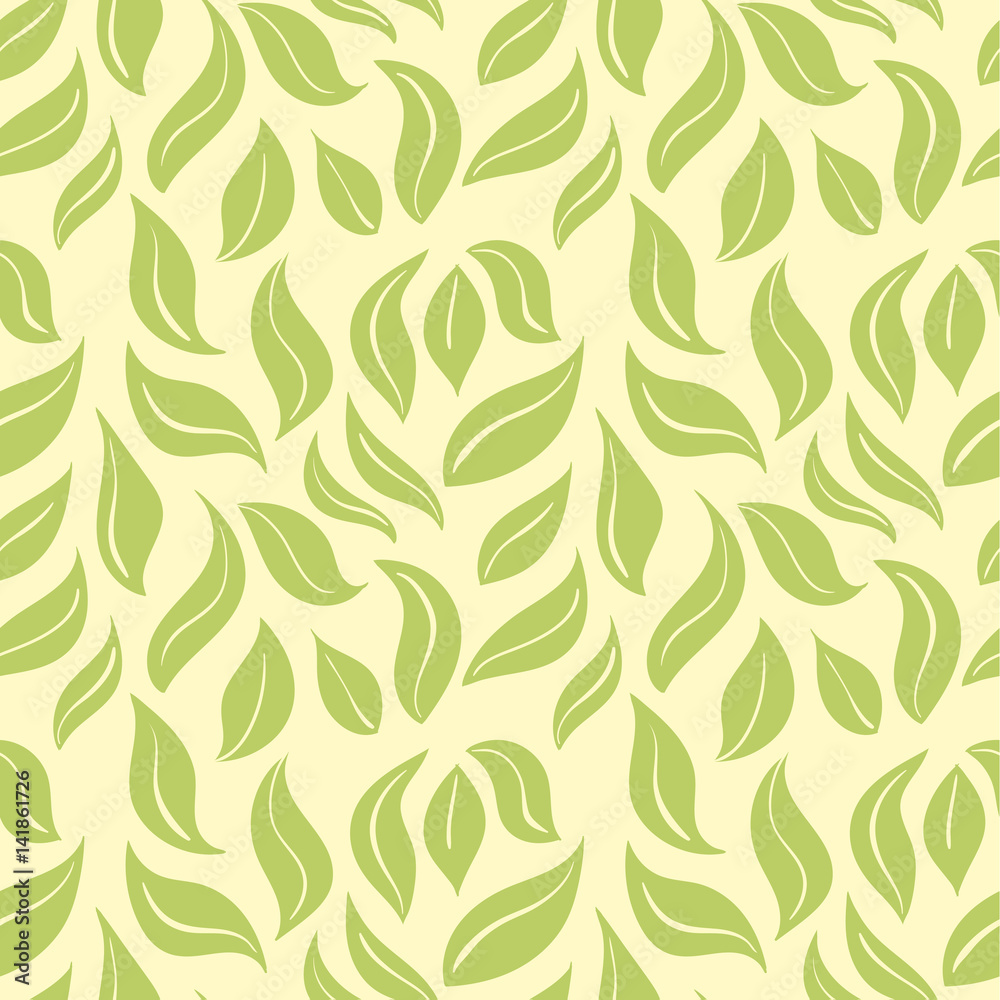 Obraz premium Seamless nature pattern.