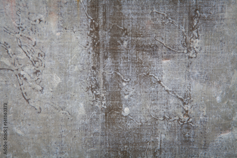 Old corrugated zinc galvanized texture background