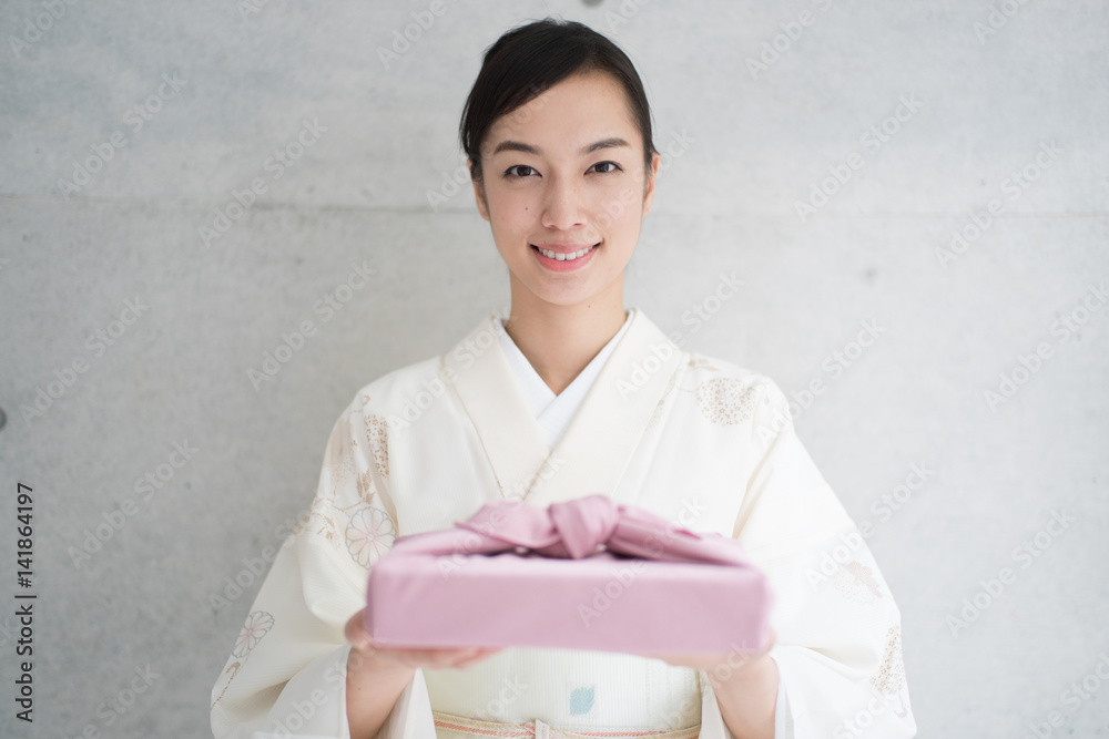 Fotografie 和服を着た女性
