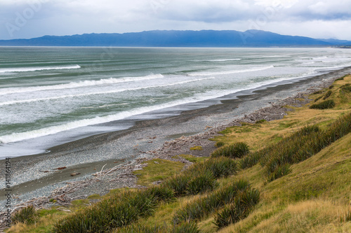 Beautiful coastal landscape of New Zealand 