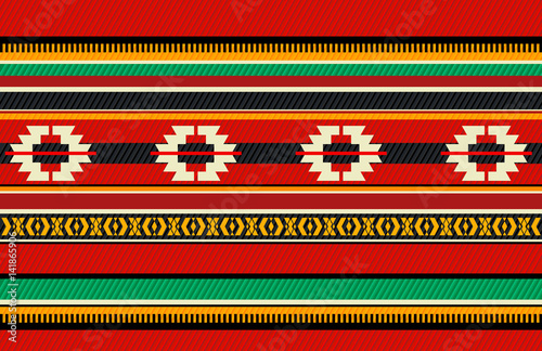 Vintage Traditional Sadu Style Bedouin Weaving Tent Rug