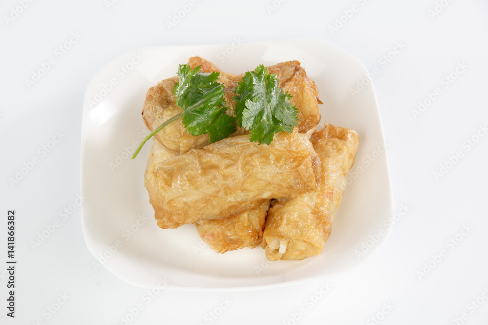 stuffed cabbage rolls isolated on white background stuffed cabbage rolls isolated on white background