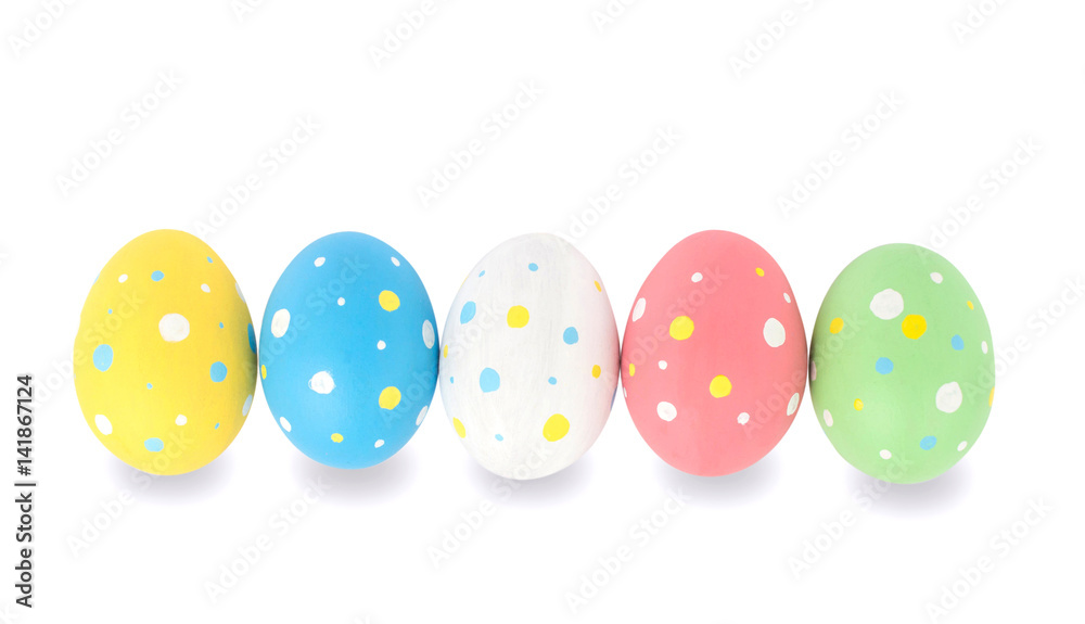 Colorful easter eggs Colorful easter eggs