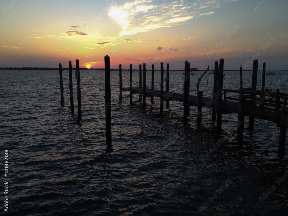 Fototapeta premium Dunedin Sunset