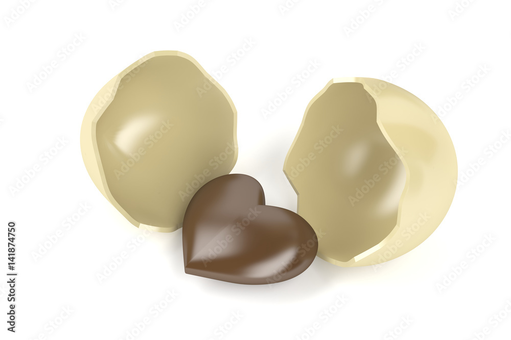 Chocolate heart