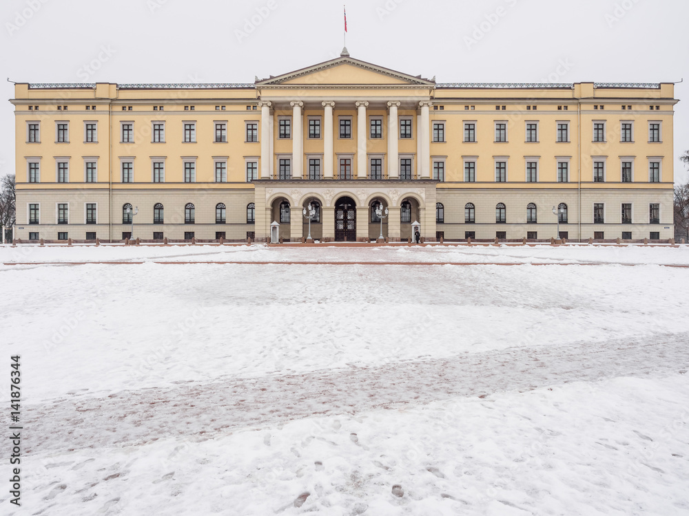 Royal Palace in Oslo, Norway