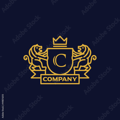 Coat of Arms Letter 'C' Company