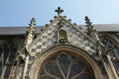 Eglise Saint Martin en baie de Somme, Picardie dans le nord de la France